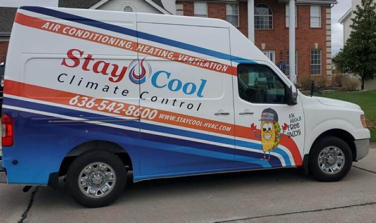 stay cool climate control service van